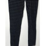 Romeo + Juliet Couture Cropped Leggings Textured Houndstooth Pants Size M Photo 2