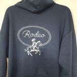 Ocean Drive Cowgirl blue Hoodie size women's Large NWT Photo 5