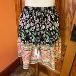 CDM Bright Floral Boho Mini Skirt Size M Photo 8