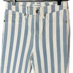 Good American Good Legs Crop Striped Jeans Size 2 / 26 Photo 2