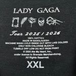 Lady Gaga Vanish Into You Mayhem Ball Tour Oversized T-Shirt Size XXL Photo 3