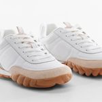 Mango | LEATHER PANEL QUILTED SNEAKERS EU 40 SIZE 9 Photo 0