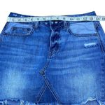 American Eagle  Outfitters Jean mini skirt size 0 Photo 2