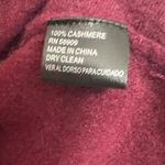 Antonio Melani Cashmere Sweater S Burgundy Pearl Sleeve Detail Photo 2