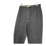 Vintage Hi Rise Black Denim Women's Mom Jeans Hollywood Waist Size 8 Photo 4