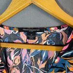 French Connection  Size M Boho Midi Dress Tiered Sleeveless Fall Floral Print Photo 3