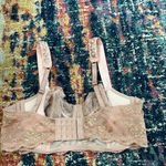 Victoria's Secret Victoria’s Secret Elegant Sparkly Pink Metallic Floral Sequins Dream Angels Bra Photo 4