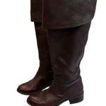 Jessica Simpson Cobra Leather Fold Over Boots, Sz 6.5 Photo 3