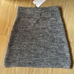 VEZAVENA Gray Knit Skirt Photo 4