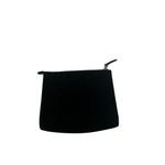 Kate Spade  Black Velvet Makeup Travel Cosmetic Bag Zip Pouch Photo 1