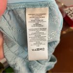 Anthropologie By Pleated Harem Trousers size large embroidered blue bohemian Photo 8