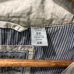 Levi's Levi’s Women’s Military Style Utility Jacket Size 2x Taupe Windbreaker EUC Photo 1