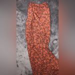 Lucky Brand 315.  bohemian Peach Floral Blouse size XL Photo 2