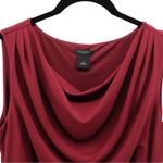 Ann Taylor NEW  Wine Red Mini Dress Careerwear Office Siren Chic Capsule Size 8 Photo 2
