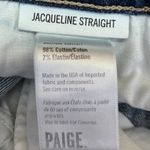 Paige Jacqueline Straight Women's Blue Lace Up Cropped Denim Jeans Size 26 Photo 6