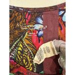 Soft Surroundings  Top Womens Medium Tropical Floral Travel Vacation Beach Resort Photo 4