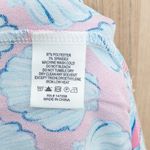 Simply Southern  Womens Dress Size M Pink Blue Shell Print Beachy Coastal Resort Photo 8