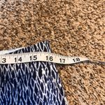 Kenar Blue Print Shorts Casual Everyday Size 6 Photo 2