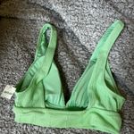 Aerie Women's Light Green Bikini Top Photo 1