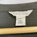 Caslon Women’s Casual Long Sleeve Tee Shirt Grey Beluga Size Small NWT FLAW Photo 3