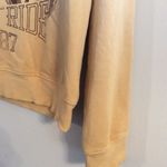 Urban Nation Medium M motorcycle speedway partial zip sweatshirt cool retro look Yellow Photo 2