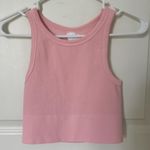 High Neck Tank Top Pink Photo 1
