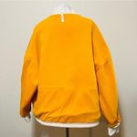 Fabletics Mallory Fleece Sherpa Pull Over Half Zip Women’s 2X Orange Fall Photo 5