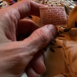 Vintage 70s leaves polyester shirt Photo 2