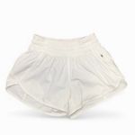 Lululemon hotty hot white shorts 2.5” size 4 Photo 1