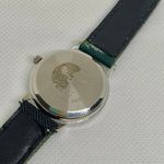 Vintage Milan II women/girls quartz analog wrist watch silver tone 28mm running Photo 5