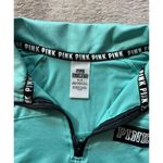 Victoria's Secret Pink  Ultimate Pullover 1/4 Zip Jacket Top Shirt Mint Green Sz S Photo 3