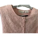 Jaclyn Smith Women Pink Embroidered Chest Size 10. With A Flaw LOOK AT THE PIC Photo 1