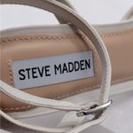 Steve Madden Alessi Heels Pumps 9M Off White Slingback Stiletto Dress Shoes Photo 7