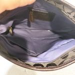 Coach Vintage Signature F10421 Patchwork Crossbody Shoulder Bag Brown Suede Photo 3