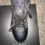Gucci  Monogram leather Canvas High Top 'Black Photo 11