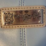 Sharif Blue and Gray Handbag Photo 1