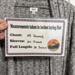 BKE Women Gray Marled Knit Open Front Long Sleeve Cardigan Sweater Size S Photo 1