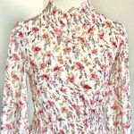 Princess Polly  Womens Dress Sz 2 Guetta Mini Floral Ruffle Tiered Sheer Cottage Photo 4