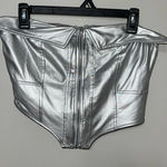 SheIn Silver Tube Top Photo 0