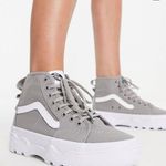 Vans Gray Sk8-Hi Sneakers Photo 0