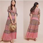 Anthropologie  Maeve Boho Eder Maxi Geometric Dress 4 Photo 1