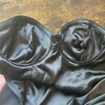 Guess Bodycon Corset Bustier Feather Hem Mini Dress Size 7 Photo 12