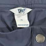 Women's Duluth Cropped Cargo Pants Blue Hiking Outdoor Capri Trousers sz 14 Photo 3