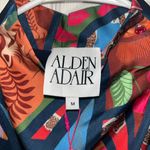 Alden Adair Floral Print Maxi Dress Sleeve Maxi Dress(Size Medium) Blue Photo 8