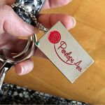 Penelope Ann Faux Leather Snakeskin Shoulder Bag, Black, Gray, White, Silver Black Photo 9