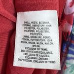 Anthropologie Y2K Floral Birds Flowy Mesh Tunic Smocked Top Size M Ruffle Artsy Photo 9