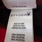 Spyder Constant Full-Zip Sweater Fleece Jacket Red Black Women’s NWT #187335 Photo 6