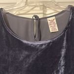 Faded Glory NWT  Dark Grey Velvet High Low Blouse XXL Photo 1