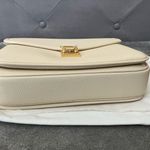 NWT DUYP Paris 15 Satchel Bag in Buttercream White Photo 6