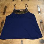 Adore Me Woman’s  Blue with Lace Cami X-Large Photo 1